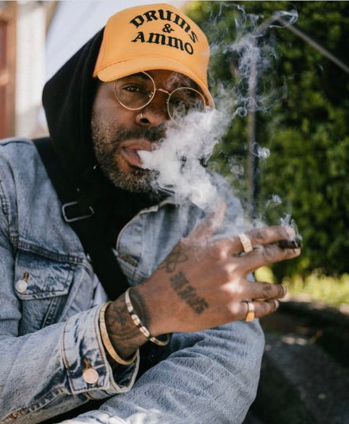 Drums & Ammo Yellow Trucker