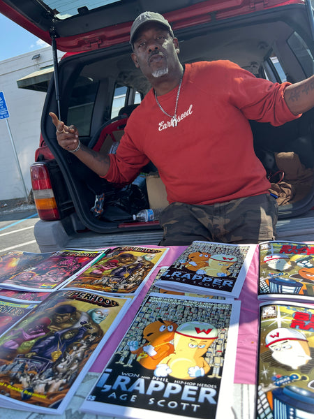 “Won & Phil, The Hip Hop Heroes 2026” Comic Book by Age Scott